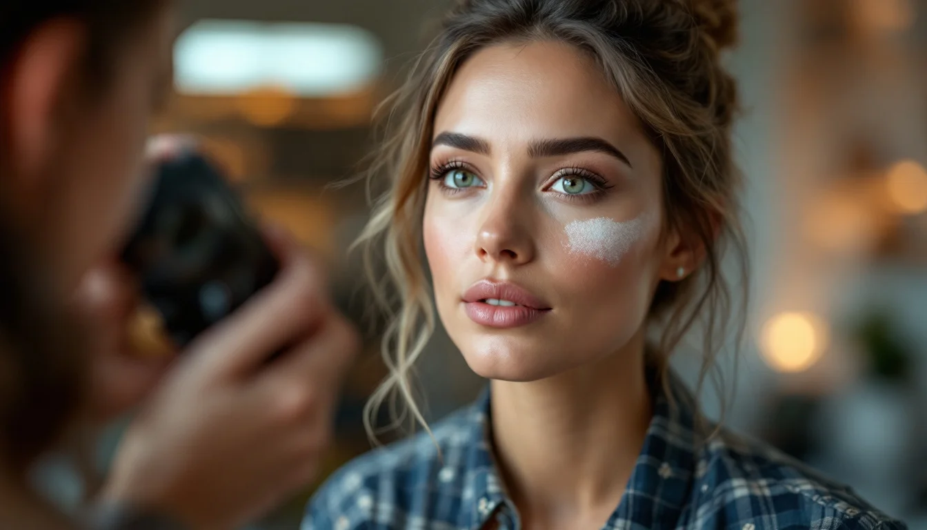 Setting Your Makeup with HD Powder